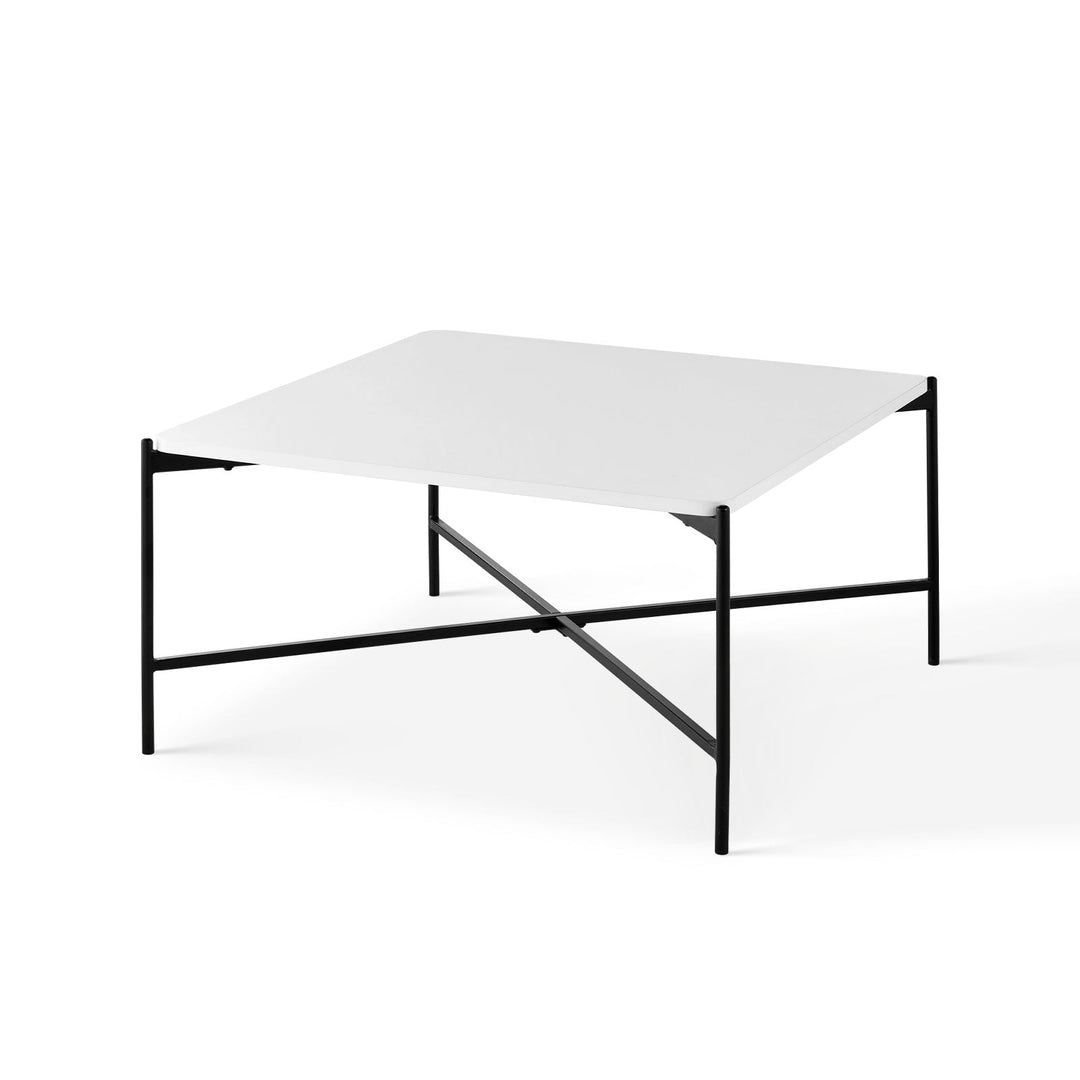 Arol 2 - Piece High Gloss Square Nesting Coffee Table Set - Clipop Furniture