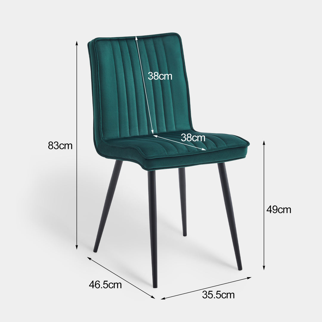 Havva Velvet Dining Chairs