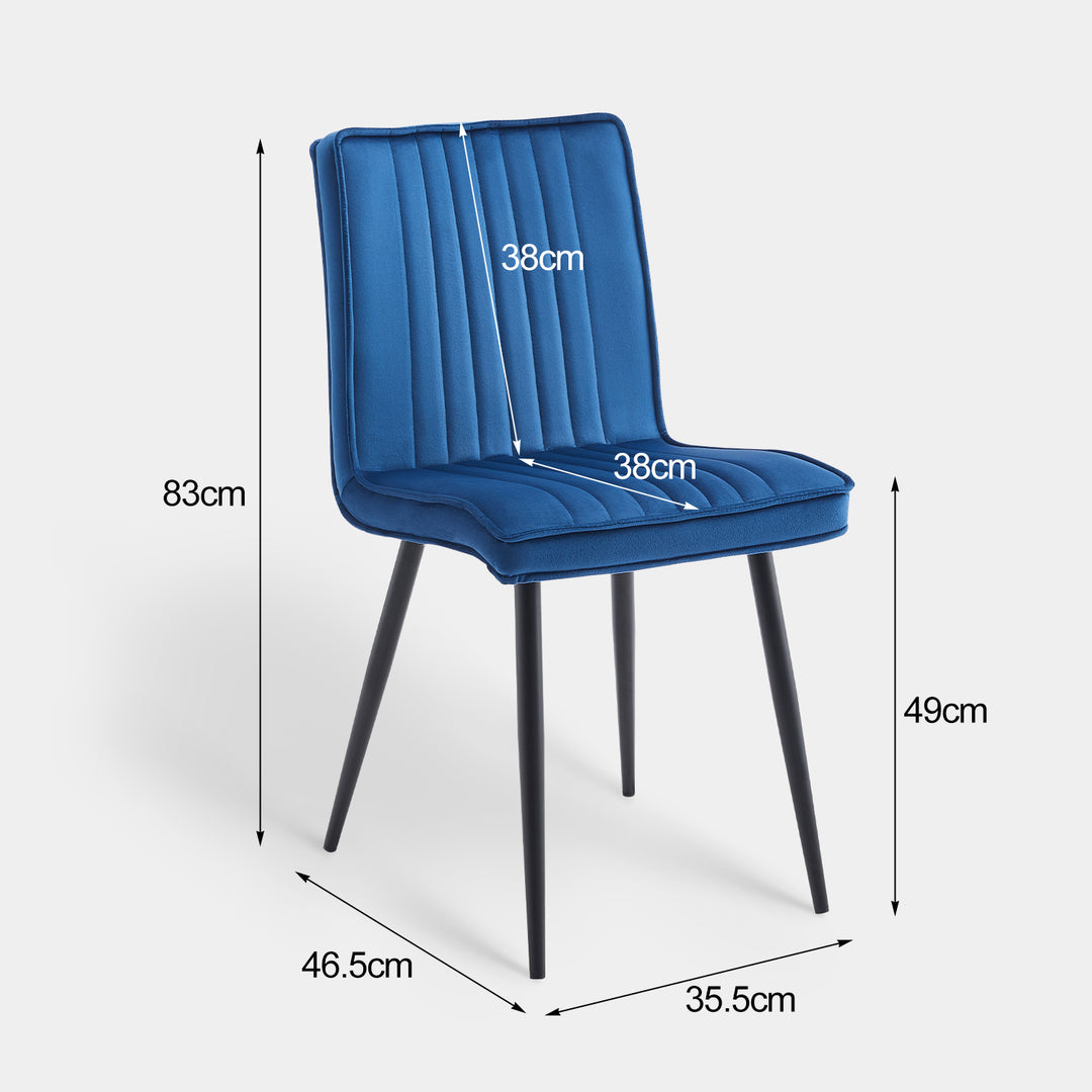 Havva Velvet Dining Chairs