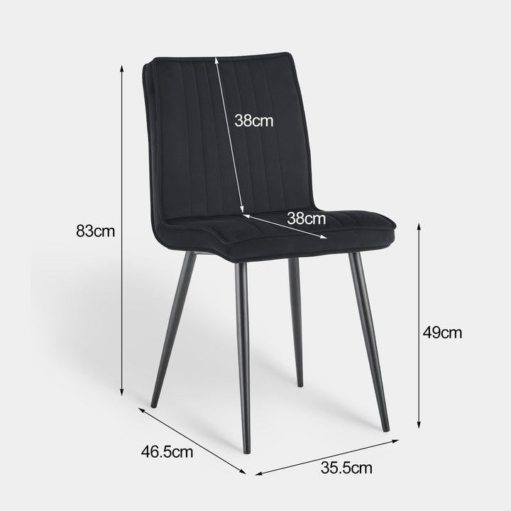 Havva Velvet Dining Chairs