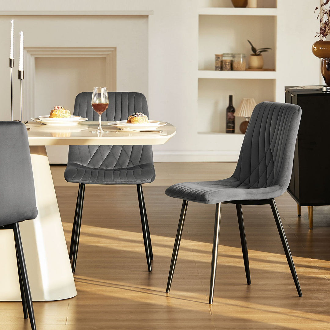 Cardoso Velvet Dining Chair - Clipop Furniture