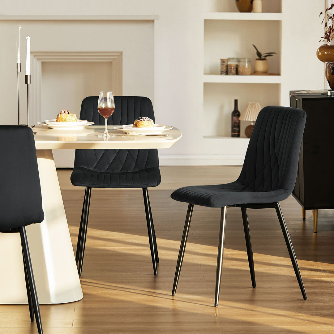 Cardoso Velvet Dining Chair - Clipop Furniture