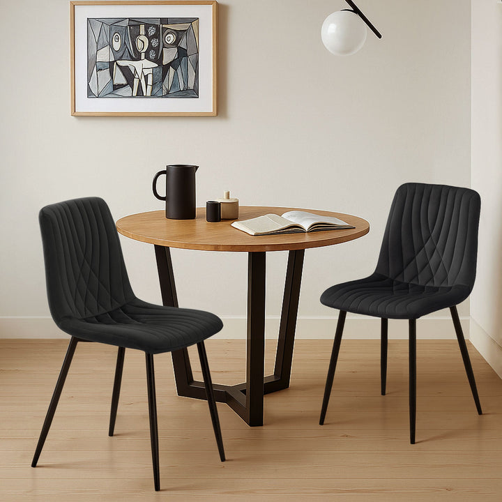 Cardoso Velvet Dining Chair - Clipop Furniture