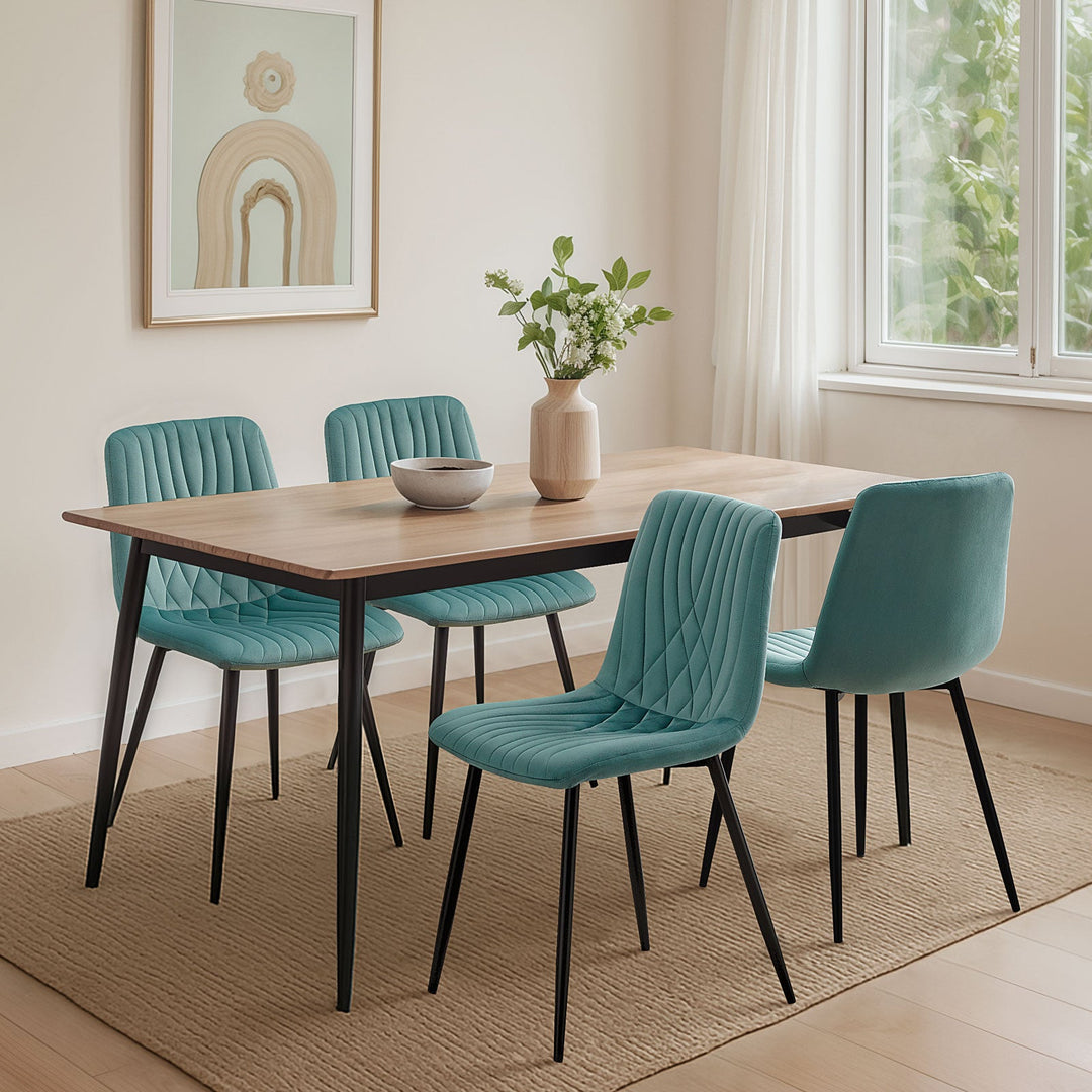Cardoso Velvet Dining Chair - Clipop Furniture