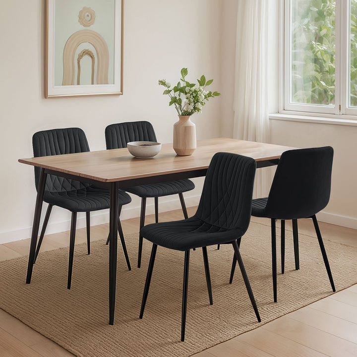 Cardoso Velvet Dining Chair - Clipop Furniture