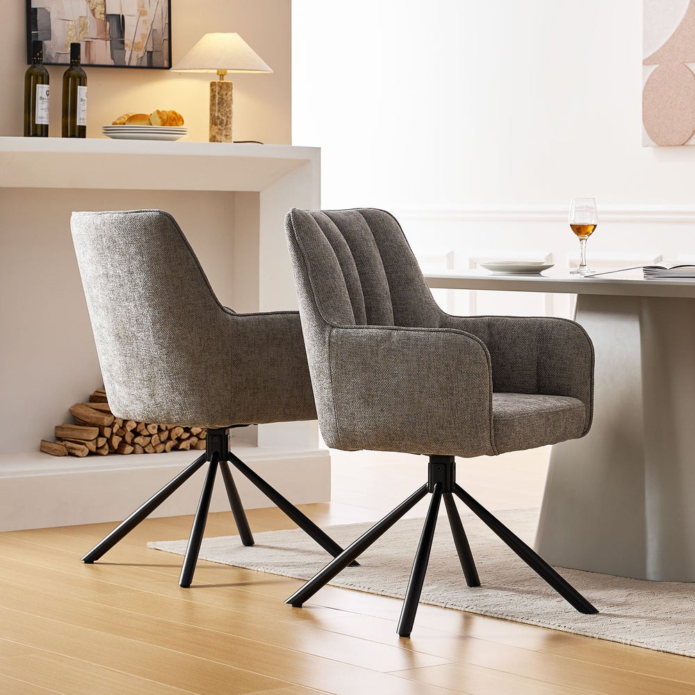Eloise Swivel Chair - Clipop Furniture