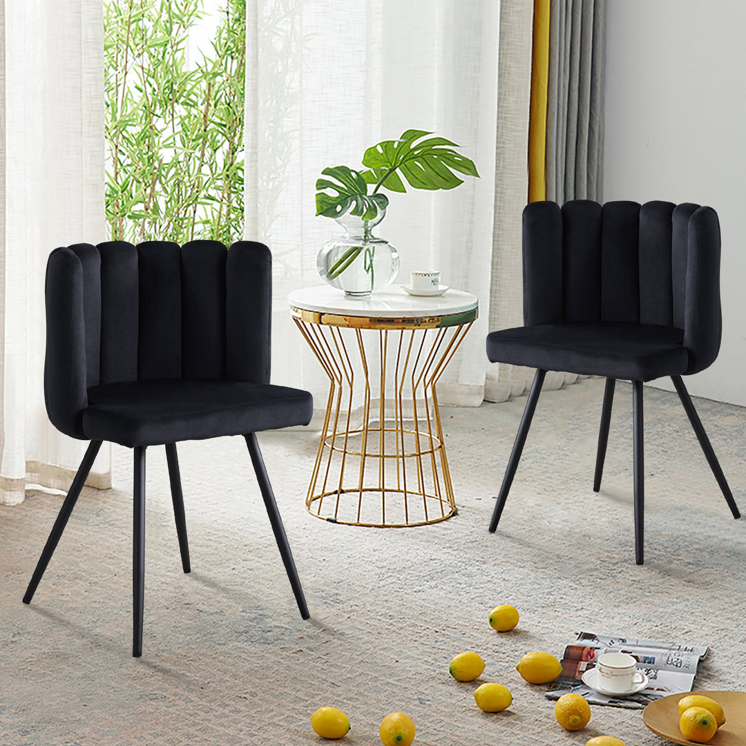 Markland Velvet Accent Dining Chairs
