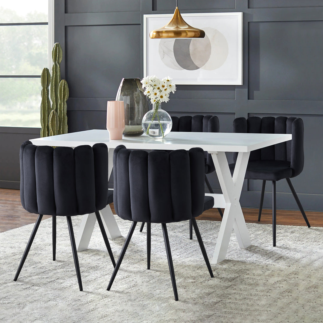 Markland Velvet Accent Dining Chairs