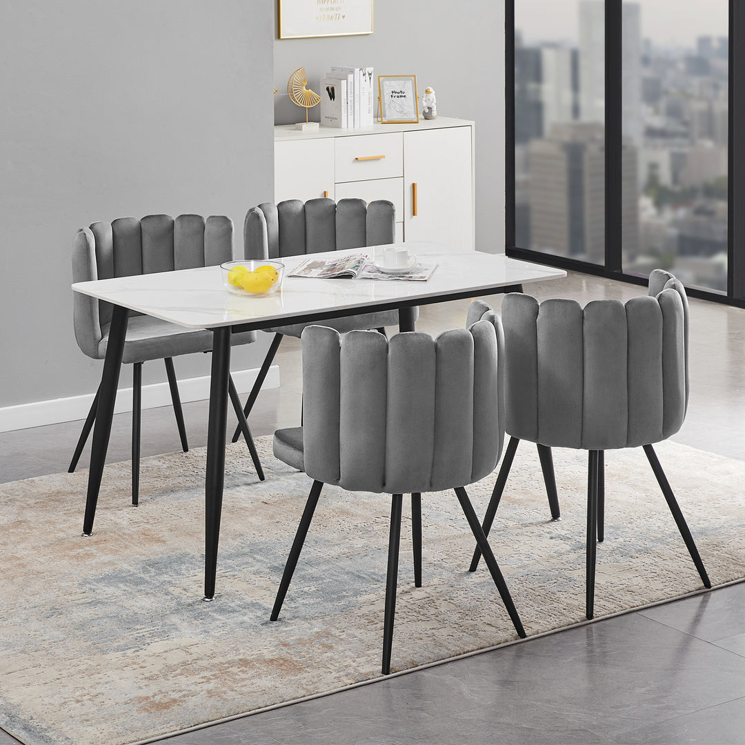 Markland Velvet Accent Dining Chairs