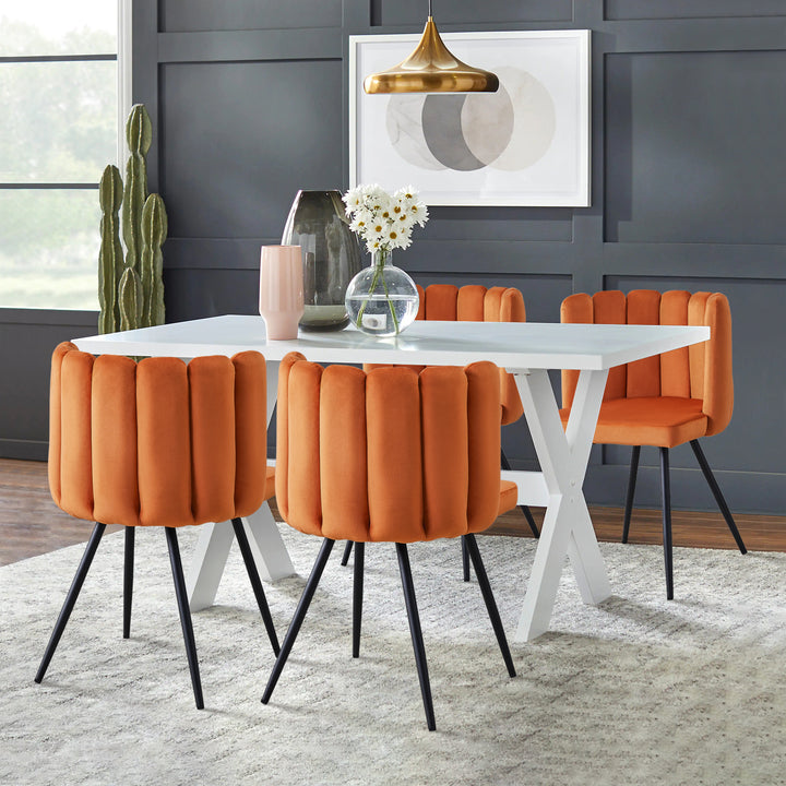 Markland Velvet Accent Dining Chairs