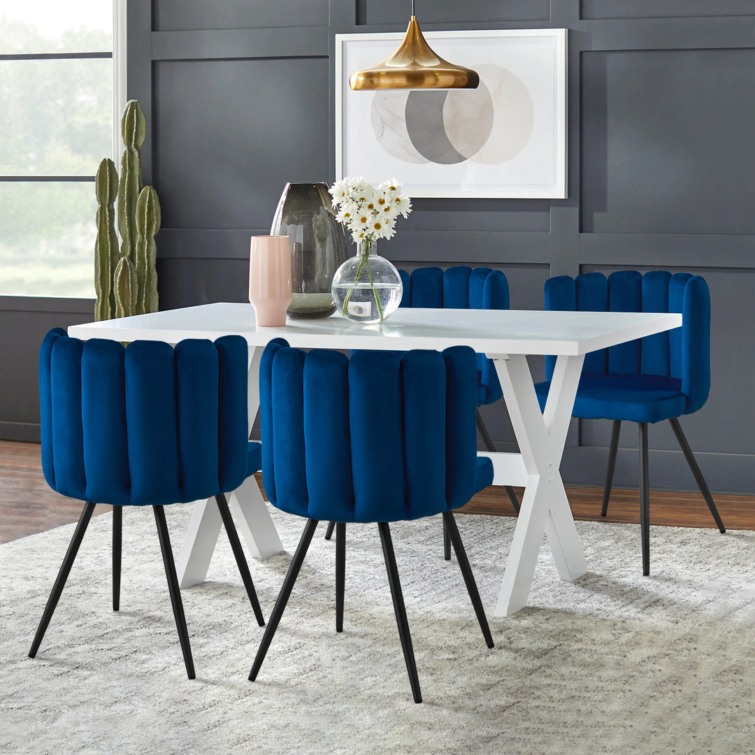 Markland Velvet Accent Dining Chairs