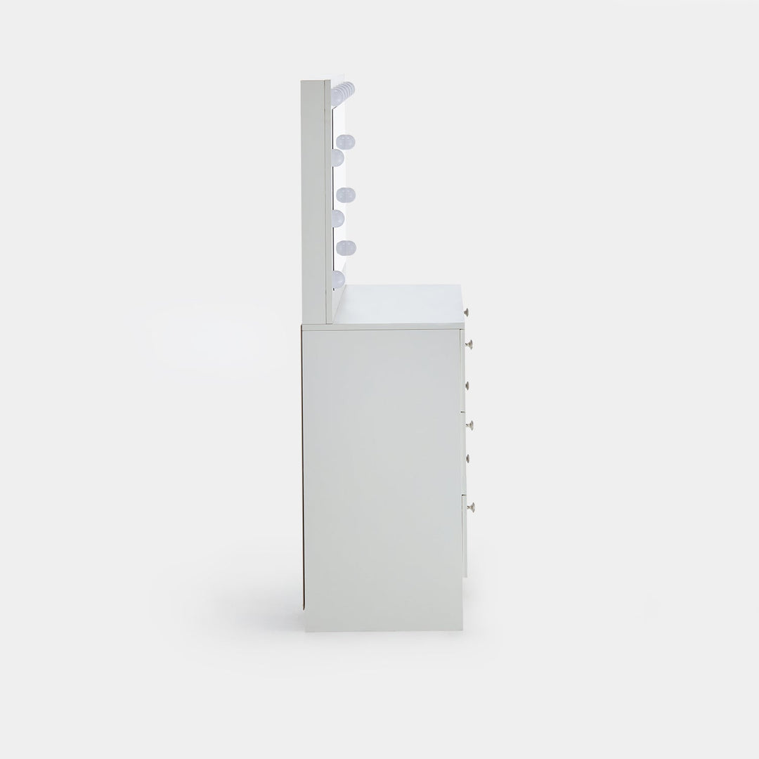 Modena Hollywood White Dressing Table - Clipop Furniture