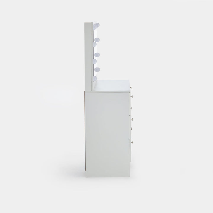 Modena Hollywood White Dressing Table - Clipop Furniture