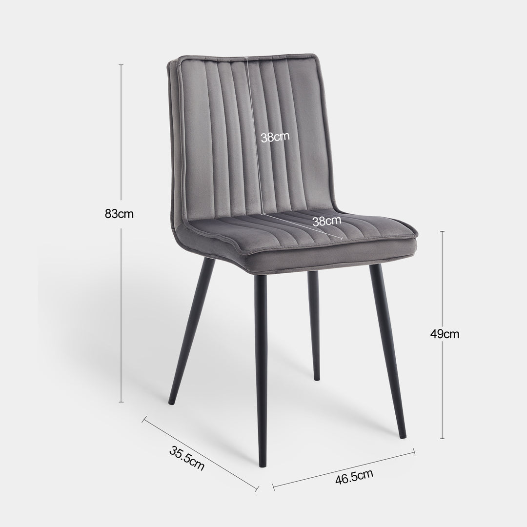 Havva Velvet Dining Chairs