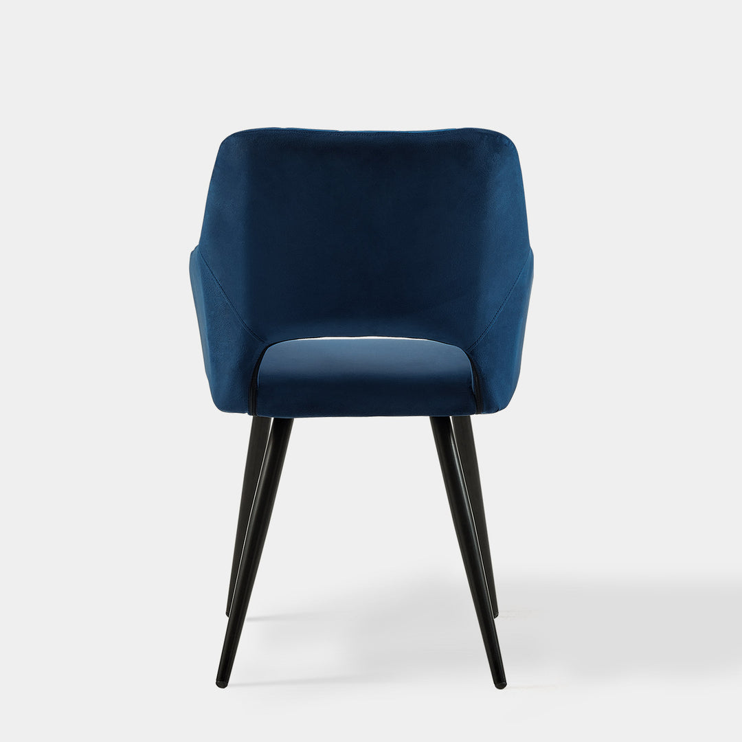 Set of 2 Kieran Modern Velvet Upholstered Dining Chair for Kitchen | CLIPOP