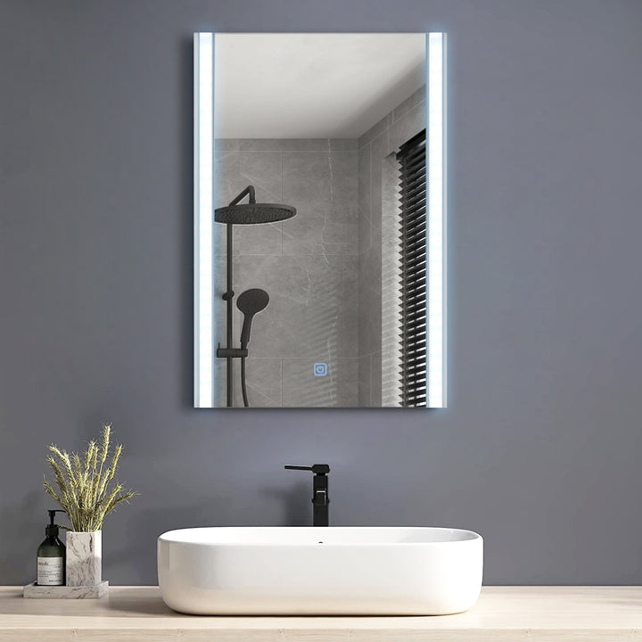 Faye Streamline Frameless Bathroom Mirror [Led Light]