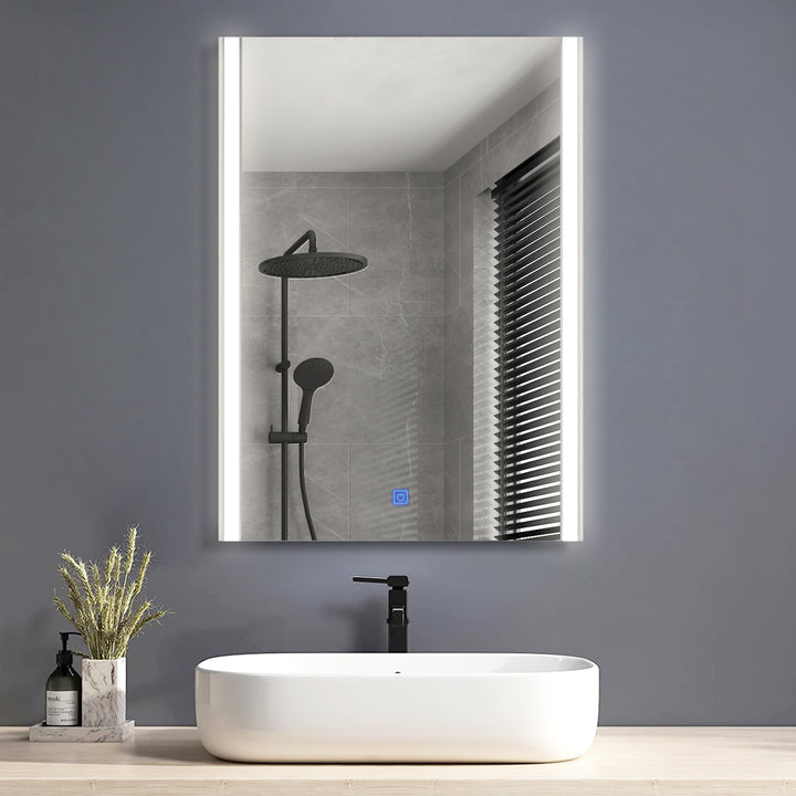 Faye Streamline Frameless Bathroom Mirror [Led Light]
