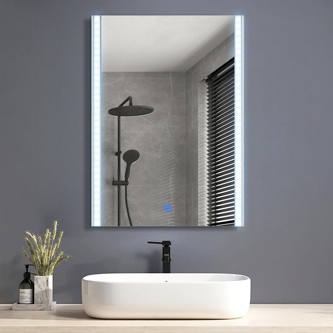 Faye Streamline Frameless Bathroom Mirror [Led Light]