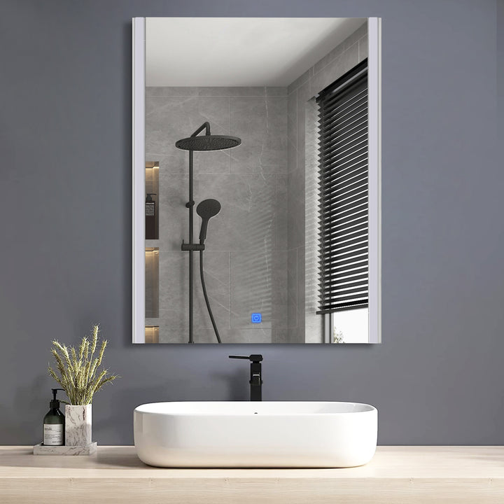 Faye Streamline Frameless Bathroom Mirror [Led Light]