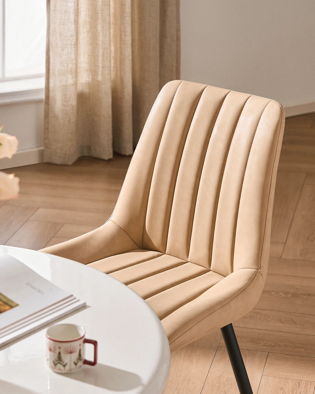 Clair Faux Leather Dining Chairs