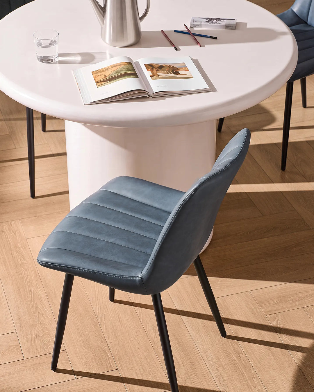 Clair Faux Leather Dining Chairs