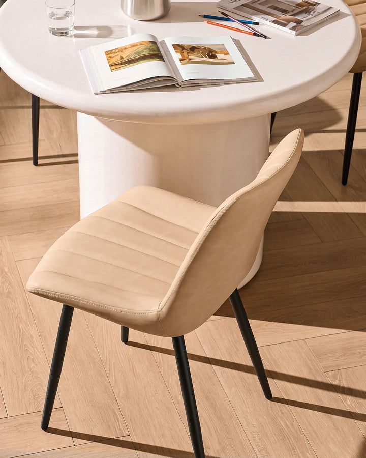 Clair Faux Leather Dining Chairs
