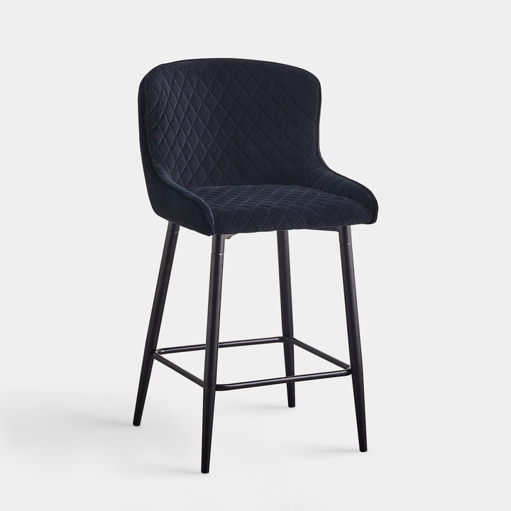 Dundas Bar Stools [Set of 2] [Velvet] [65cm]
