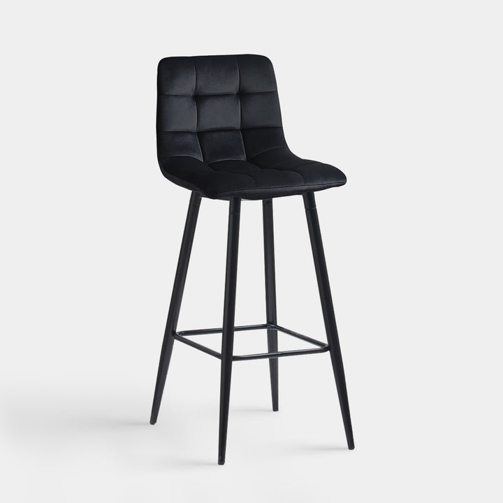 Christie Velvet Bar Stools [Set of 2] [65cm] [75cm]