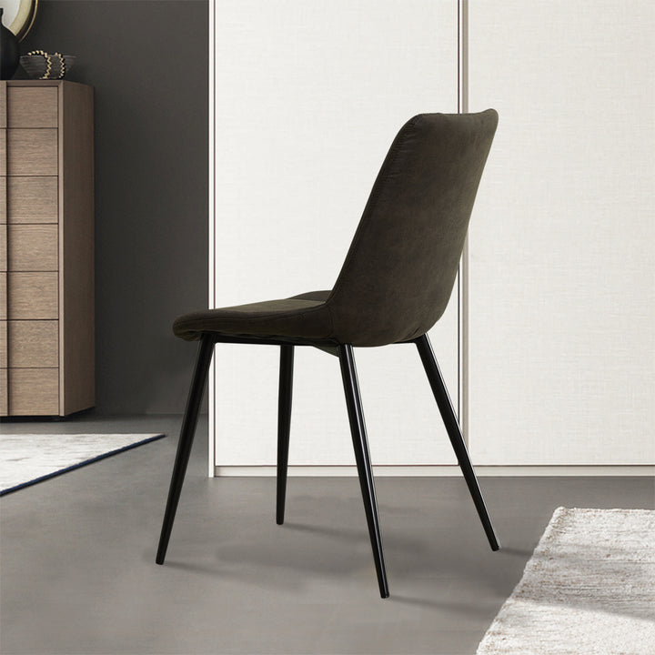 Cleo Dining Chairs [PU Leather] [Set of 2]