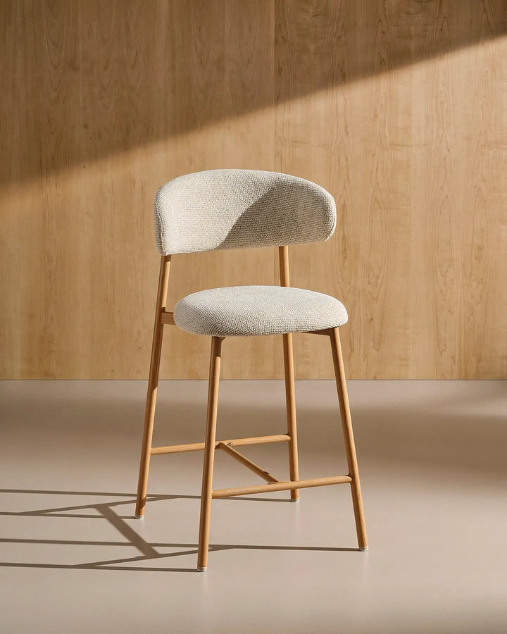 Rowan Oak Bar Stool front view