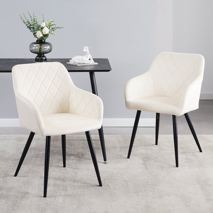 Moree Dining Chairs [Velvet] [Set of 2]