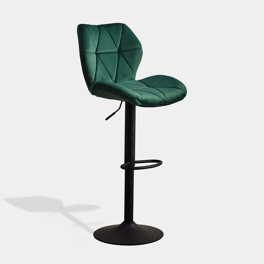 Dexter Bar Stools [Velvet] [Set of 2]