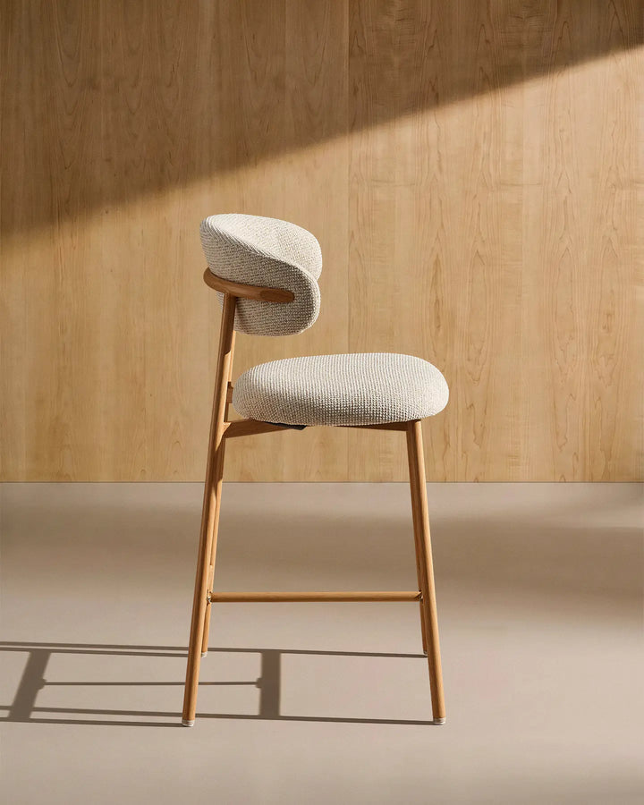Rowan Oak Bar Stool side view