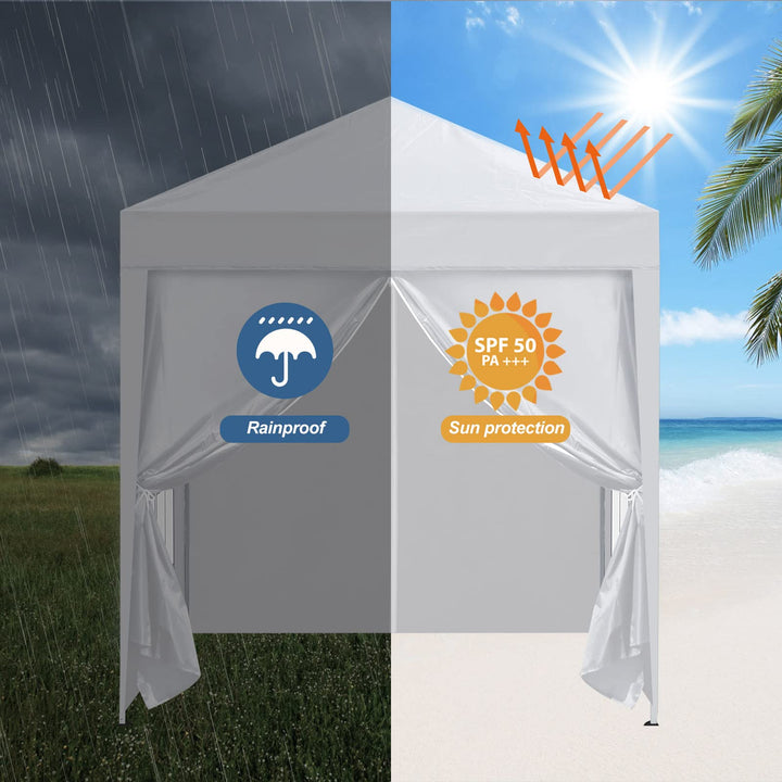 Portable Heavy Duty Pop Up Garden Gazebo [2x2m] [3x3m]