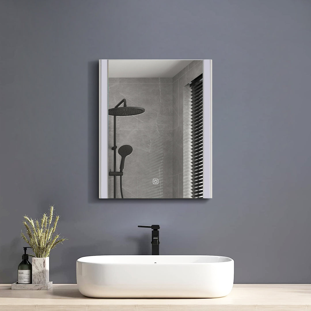 Faye Streamline Frameless Bathroom Mirror [Led Light]