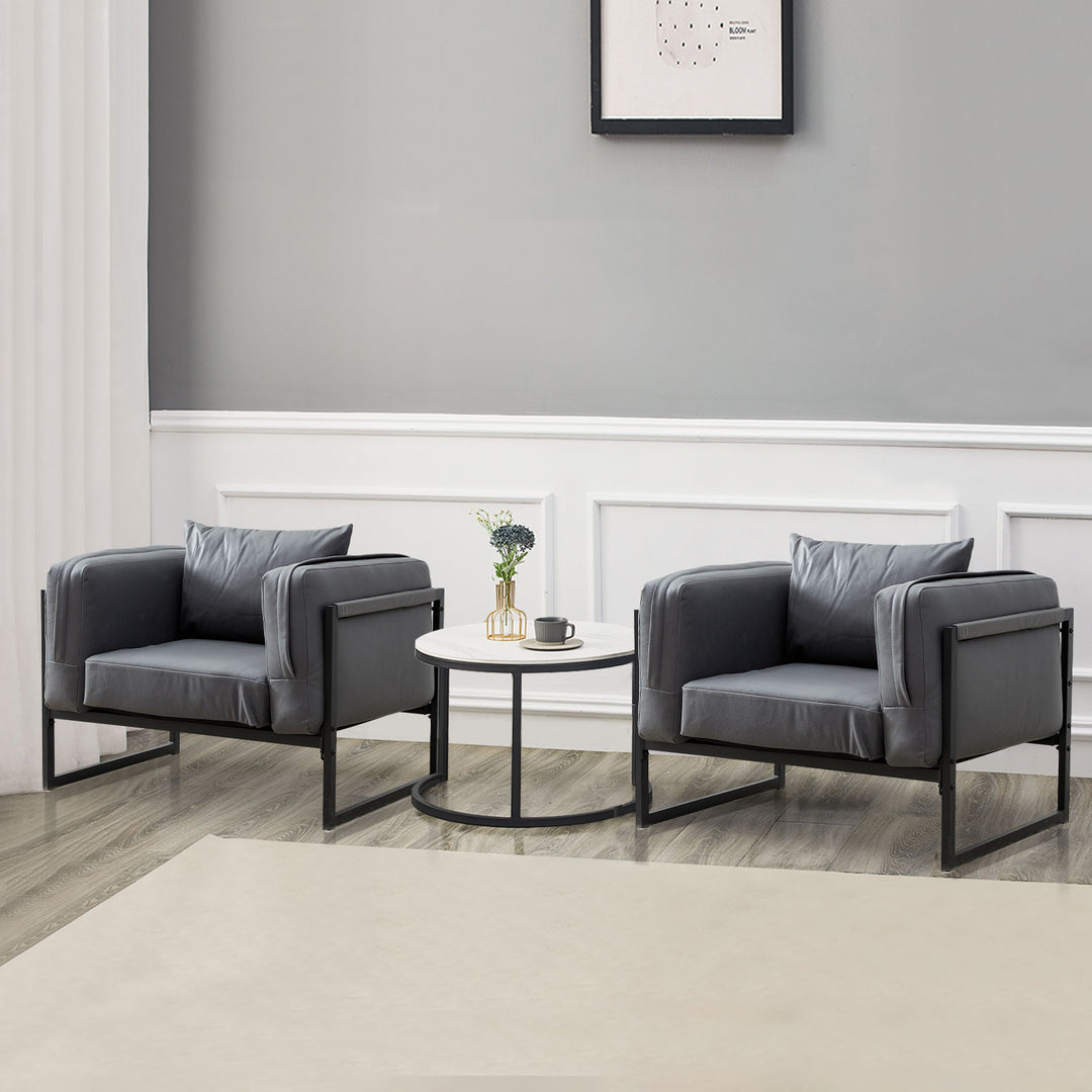 Esme Sofa [Dark Grey] [1 Seater/ Loveseat]