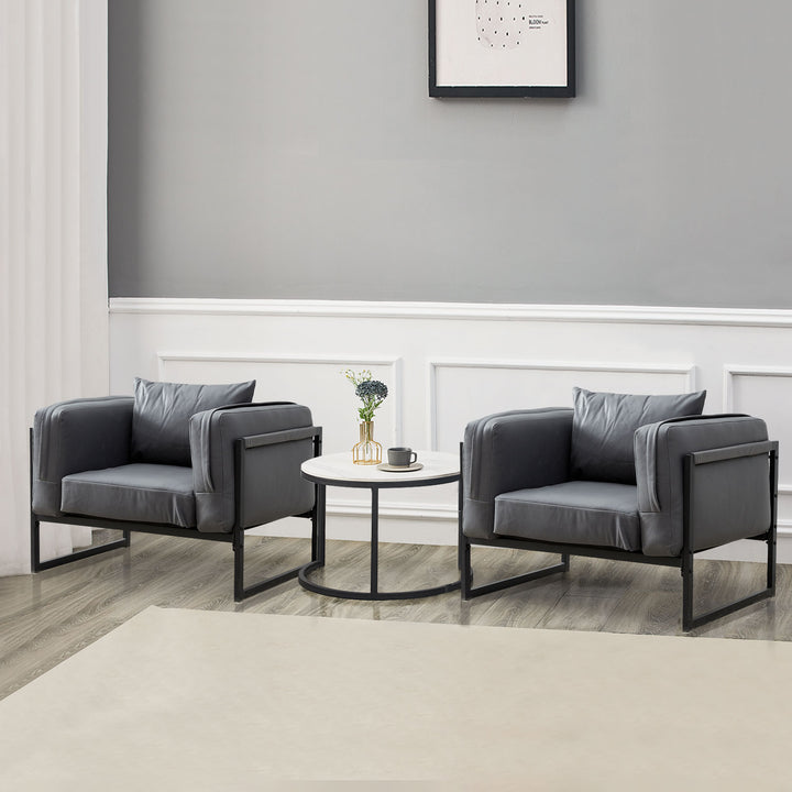 Esme Sofa [Dark Grey] [1 Seater/ Loveseat]