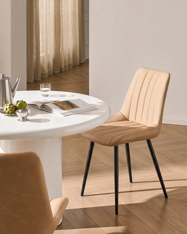 Clair Faux Leather Dining Chairs