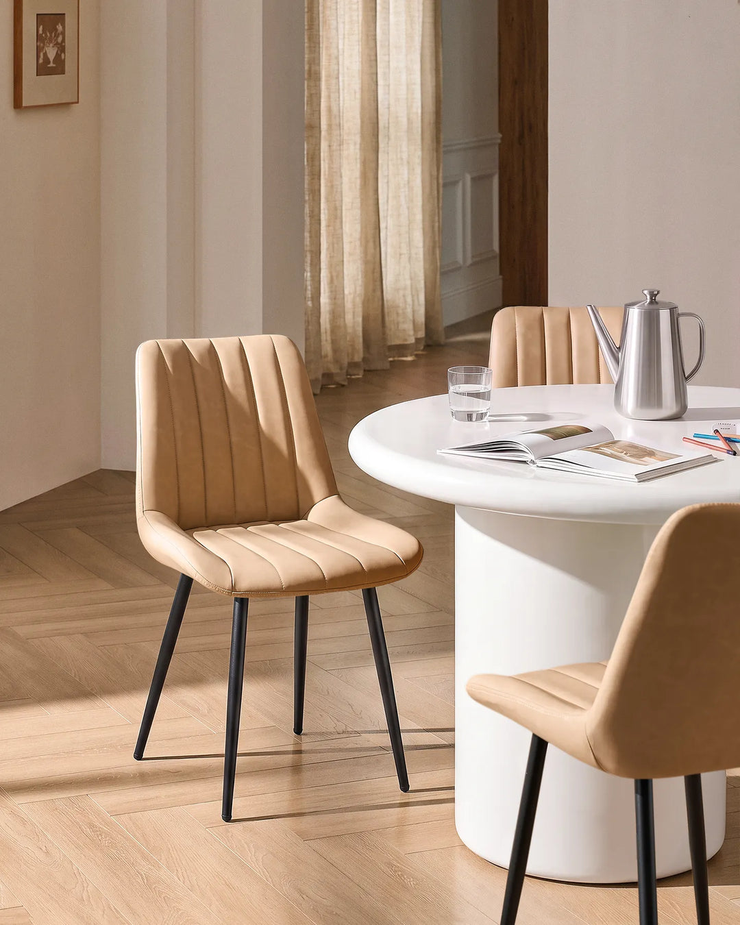 Clair Faux Leather Dining Chairs