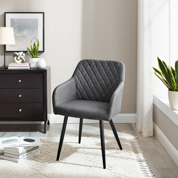 Moree Dining Chairs [PU Leather] [Set of 4]