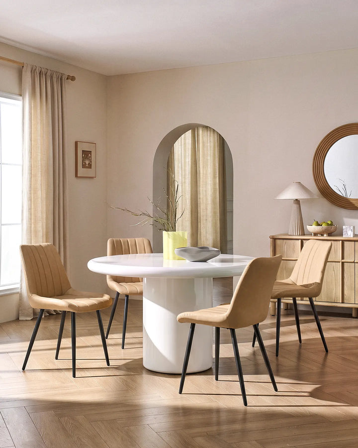 Clair Faux Leather Dining Chairs