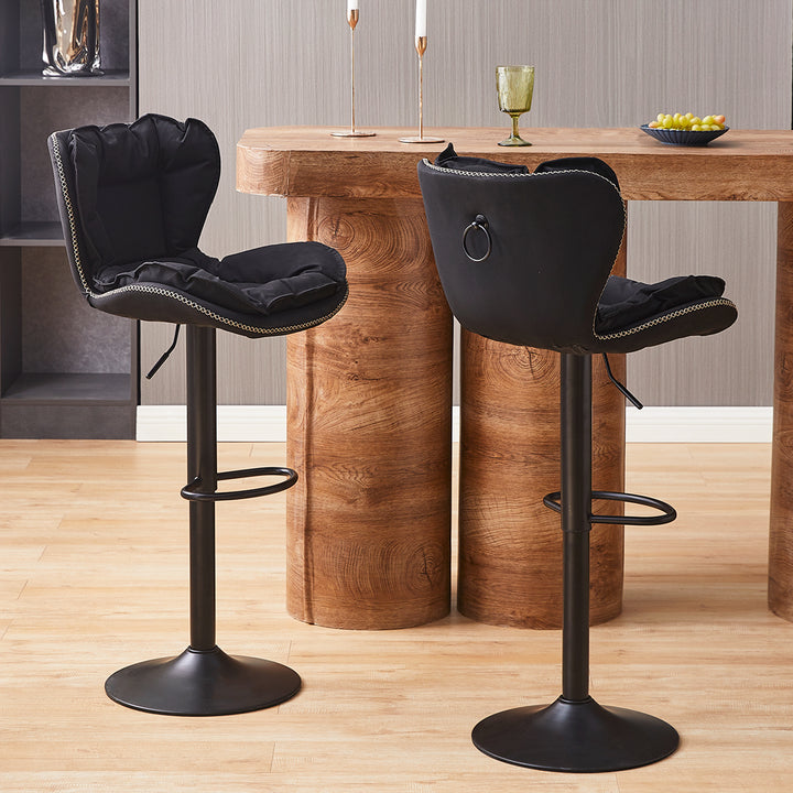 Dover Bar Stool [Set of 2] [Leatherette]