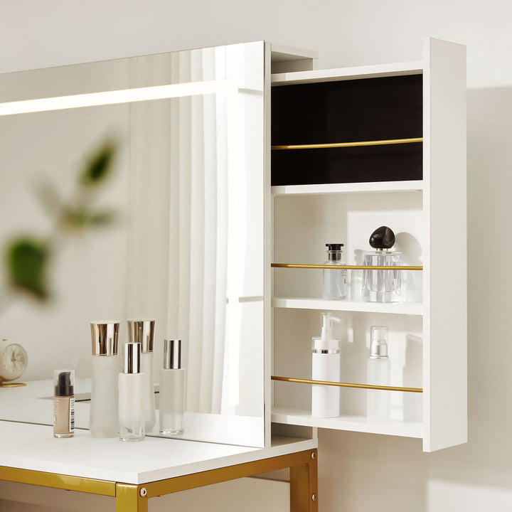 Amelia Corner Dressing Table Set