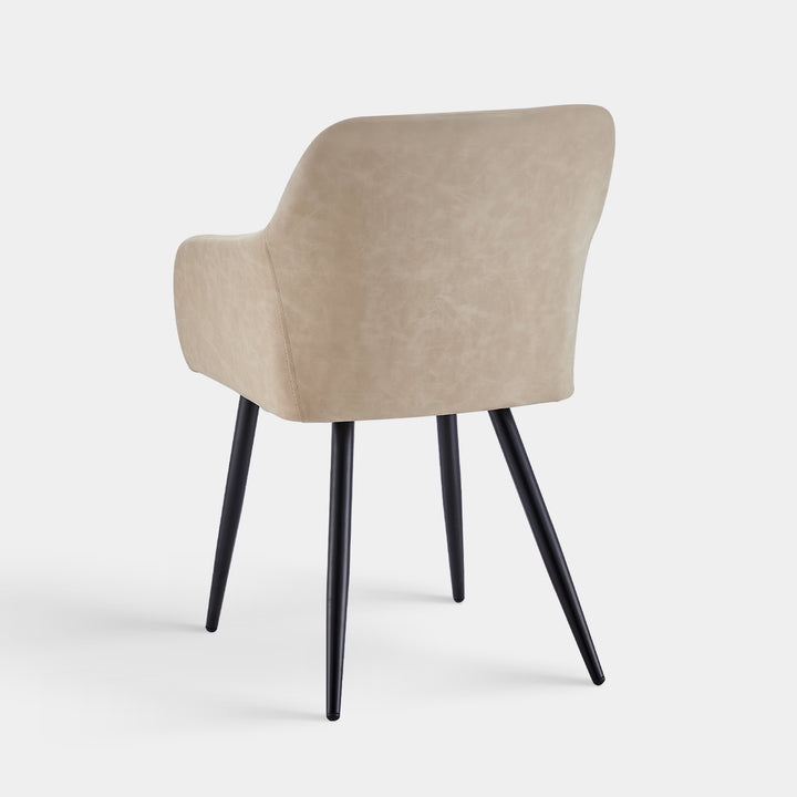 Bloor Dining Chairs [PU Leather] [Set of 2]