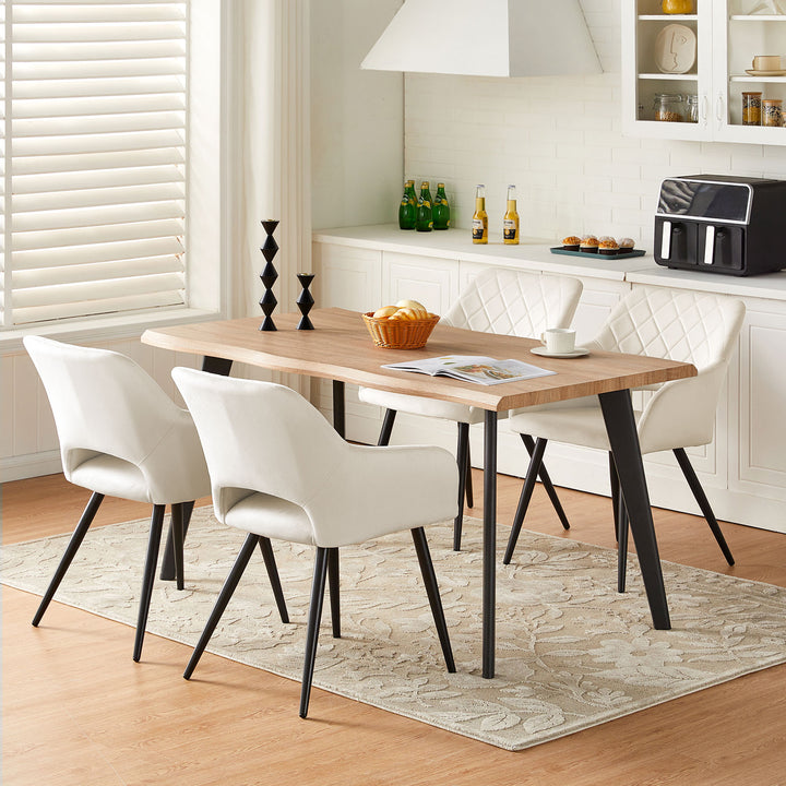Kieran Dining Chairs [Set of 2] [Velvet]