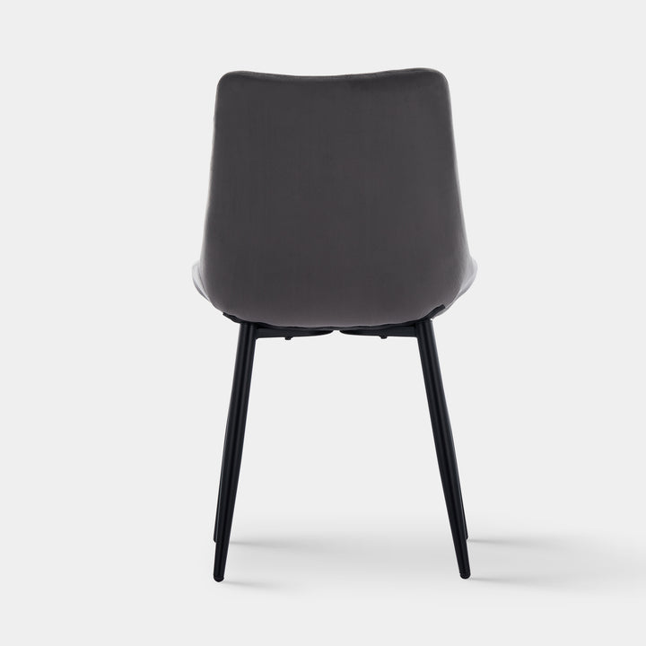 Carl Dining Chairs [Set of 2] [Velvet]