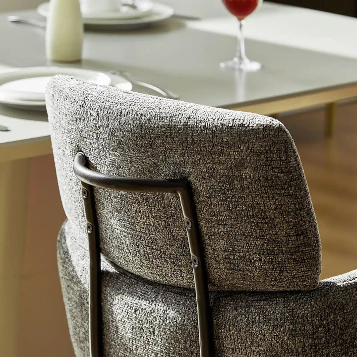 Castoro Swivel Dining Chair Grey 6