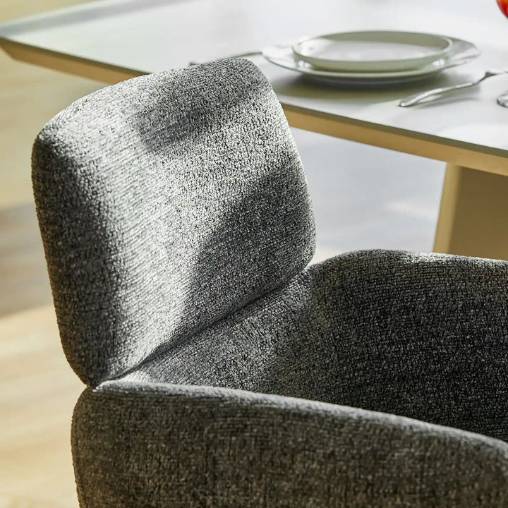 Castoro Swivel Dining Chair Grey 7