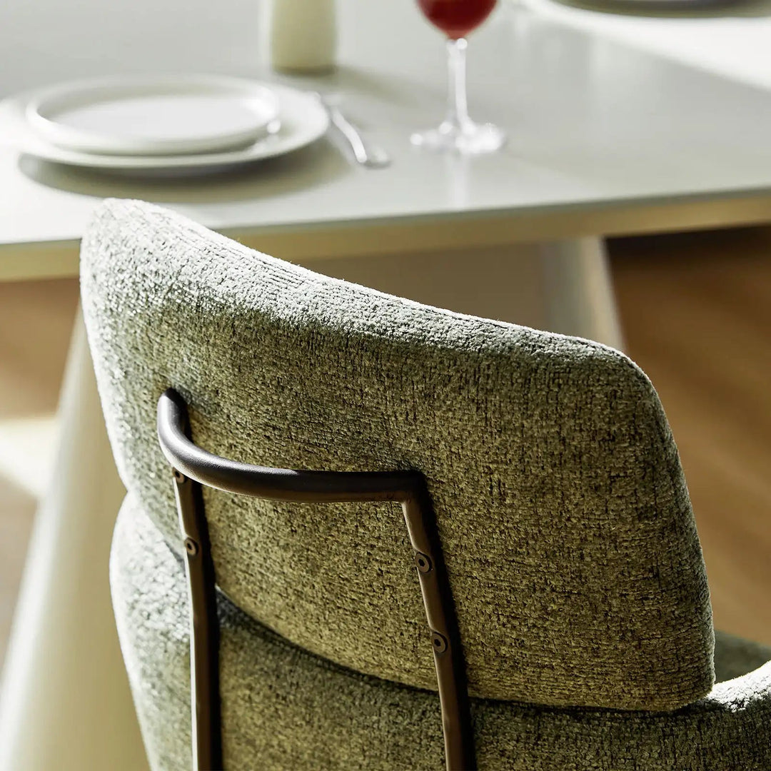 Castoro Swivel Dining Chair Olive Green 7