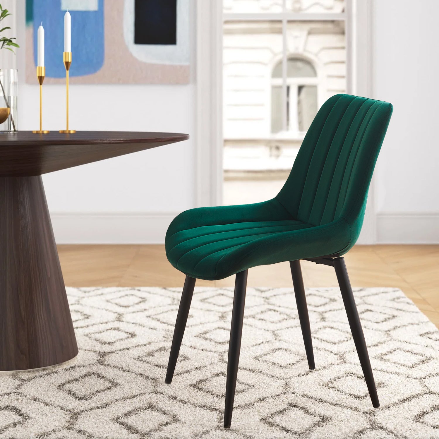 Clair Dining Chairs [Velvet]